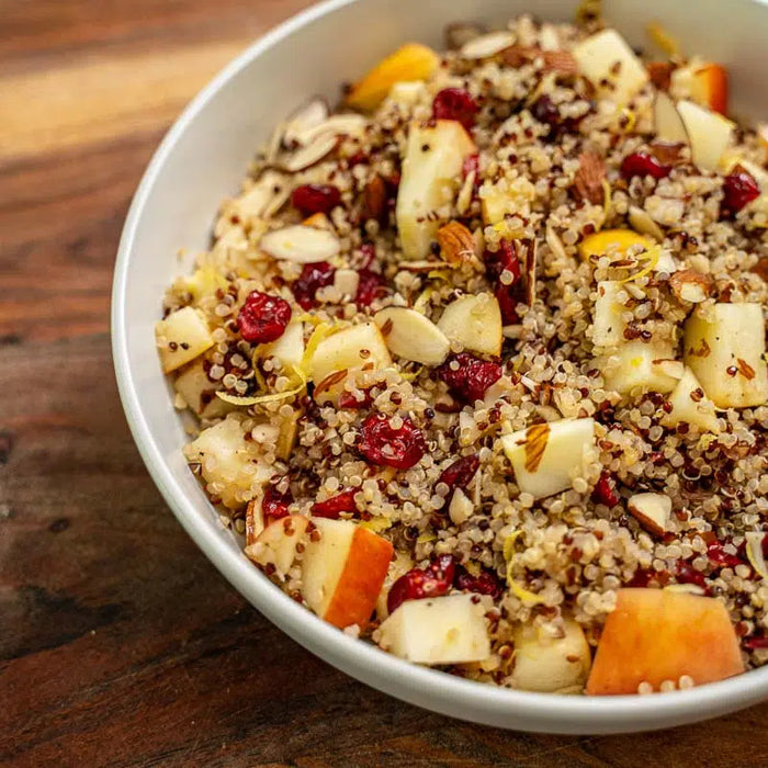 Fruit and Nut Breakfast Quinoa