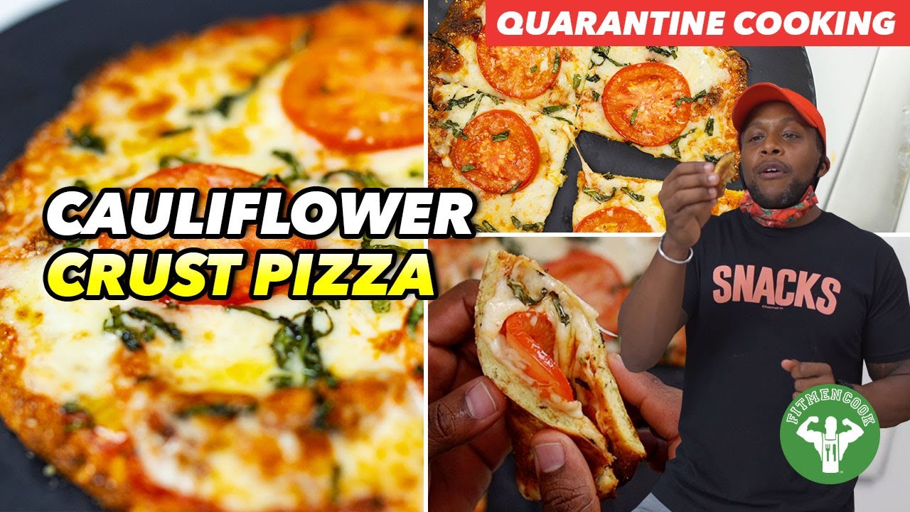 Best Cauliflower Crust Margherita Pizza